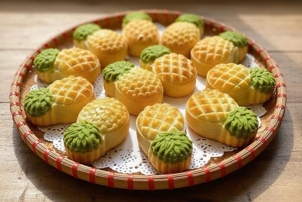 Bánh dứa Đài Loan.